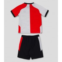 Echipament fotbal Feyenoord Tricou Acasa 2024-25 pentru copii maneca scurta (+ Pantaloni scurti)